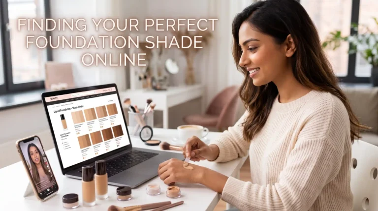 Finding Foundation Shades Online