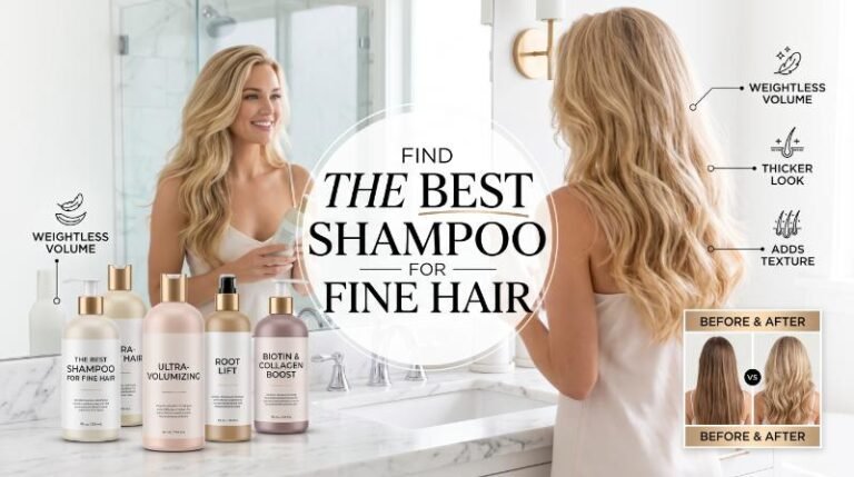 The Best Shampoo for Fine Hair